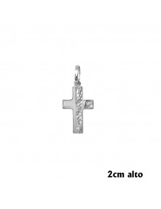 Cruz Plata Con Cruz Interna...