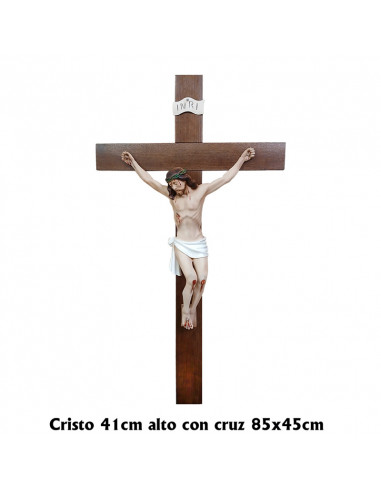 Cruz Resina Ultima Cena 14Cm Infantil