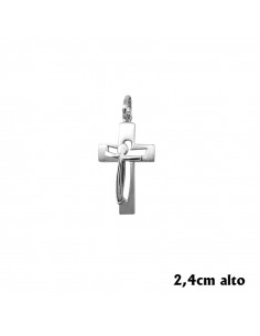 Crucifijo Plata Rodiada...