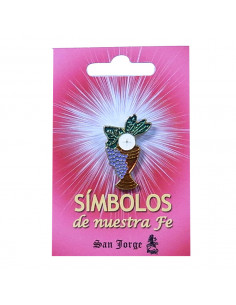 Pin Paloma Con Llama Fuego