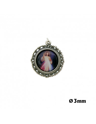 Medalla Aluminio Oval 15Mm Milagrosa...
