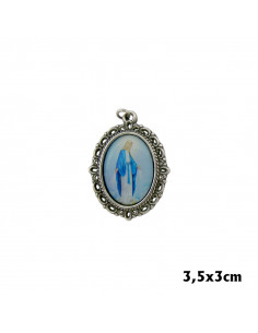 Medalla Camafeo Redondo Con...