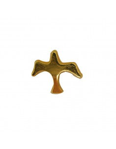 Pin Paloma Dorada Pequeña