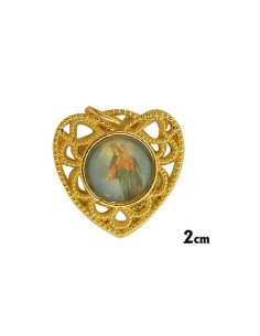 Medalla Metal Oval Doble...