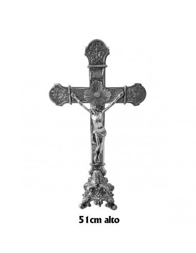 Cruz Colgante Acero Plana 4. 5X2. 8Cm...