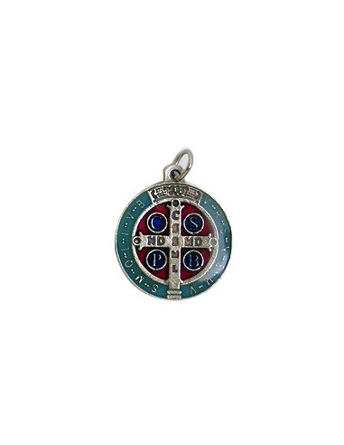 Medalla Metal San Benito 20Mm Con...