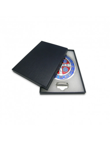 Medallon San Benito 13cm Metal Con...