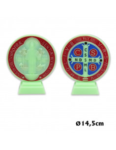 Medallon San Benito 18cm...