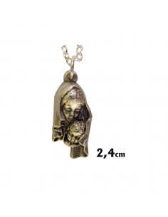 Medalla Metal Virgen Con...