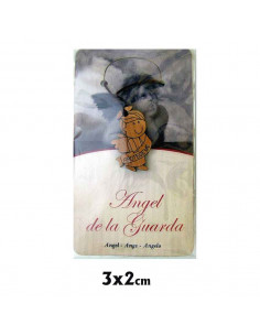 Colgante Madera Angel De La...