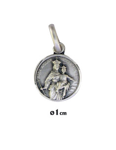 Medalla Plata 10Mm Virgen...