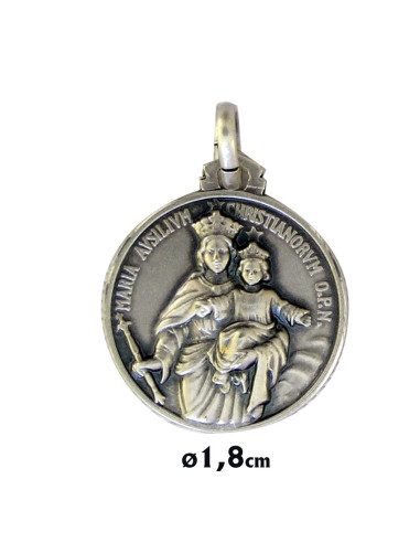 Medalla Plata 18Mm Virgen Maria...