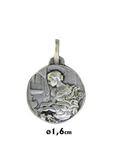 Medalla Plata 16Mm Santa...