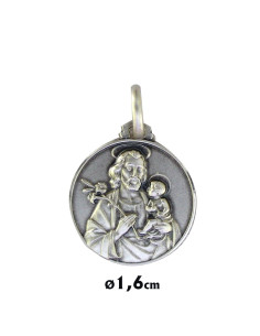 Medalla Plata 16Mm San Jose