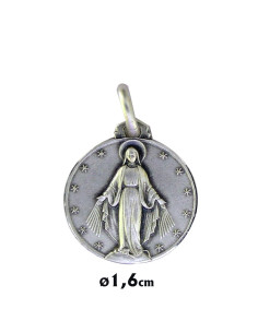 Medalla Plata 16Mm Virgen...