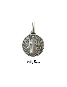 Medalla Plata 14Mm Virgen...