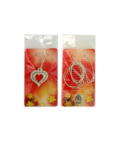 Colgante Coraz n 3X3 Cm Hueco Doble...