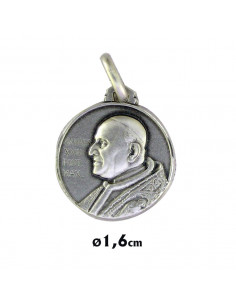 Medalla Plata 16Mm Papa...