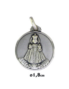 Medalla Plata 18Mm Santa...
