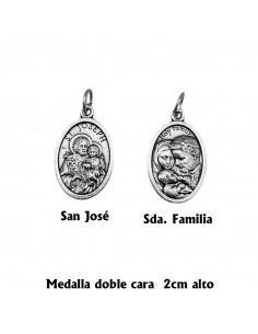 Medalla Metal Ovalada San...