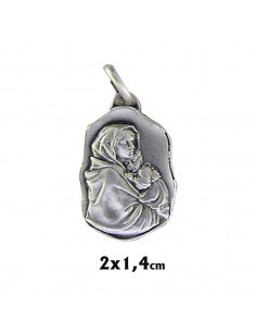 Medalla Plata 12Mm San Juan...