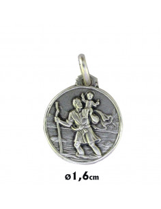 Medalla Plata 18Mm San...