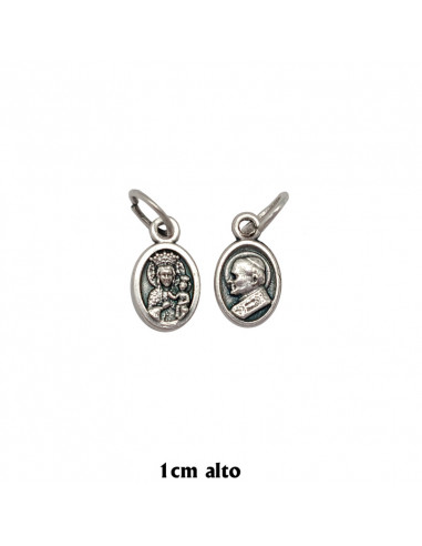 Medalla Metal Ovalada Mini Virgen...