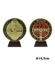 Medallon San Benito 18Cm...
