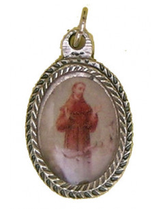 Medalla Plata Alfa Y Omega...