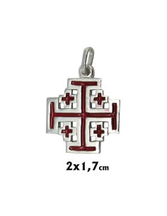 Cruz Plata Jerusalen Con...