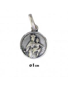 Medalla Plata 10Mm Virgen...