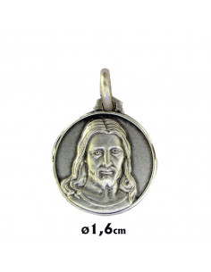 Medalla Plata 16Mm Rostro...