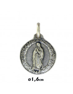 Medalla Plata 16Mm Virgen...