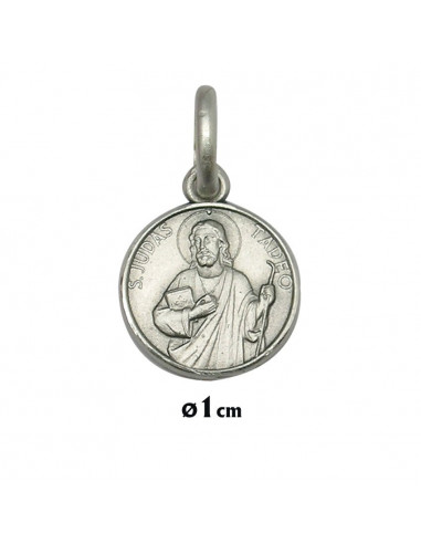 Medalla Plata 21Mm San Judas