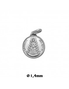 Medalla Plata 14Mm Virgen...