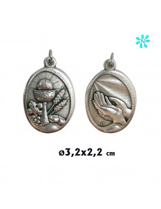 Medalla Plata 25Mm Virgen...