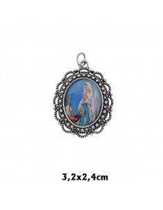 Medalla Plata 10Mm San...