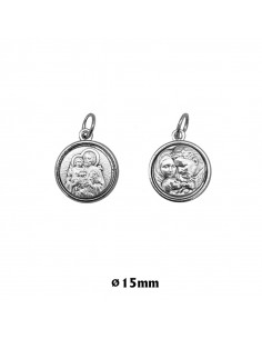 Medalla Plata Oval 20X14mm...