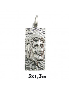 Colgante Plata Rectangular...
