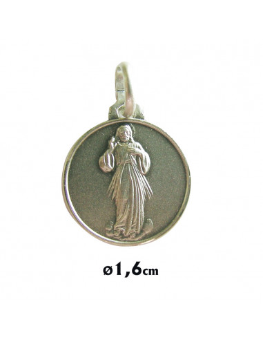 Medalla Plata 14Mm Virgen Rocio