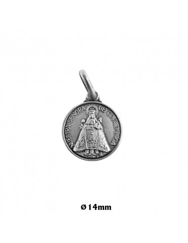 Medalla Plata 14Mm Virgen Pilar