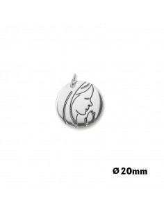 Medalla Plata Virgencita...