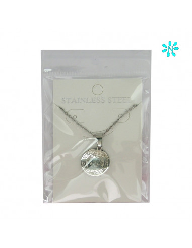 Medalla Plata 21Mm Virgen Del Carmen