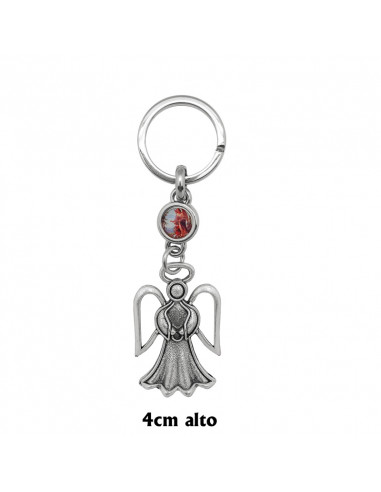 Llavero Metal 5 x 3.5 cm Cristo y Paloma