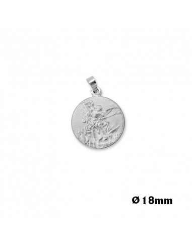 Medalla Plata San Miguel 18Mm