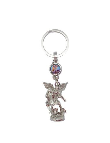 Llavero San Miguel Metal Figura...