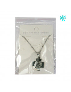 Medalla Plata Alfa Y Omega...