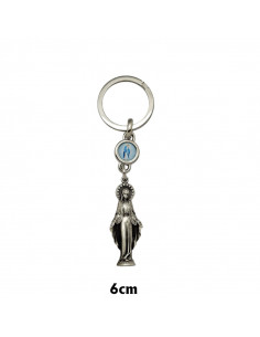 Llavero Metal Figura Virgen...