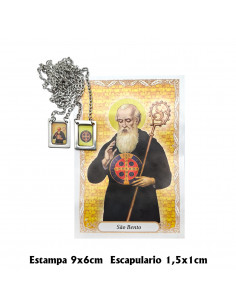 Medalla Acero Escapulario...