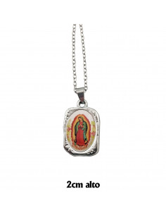 Medalla acero con foto...